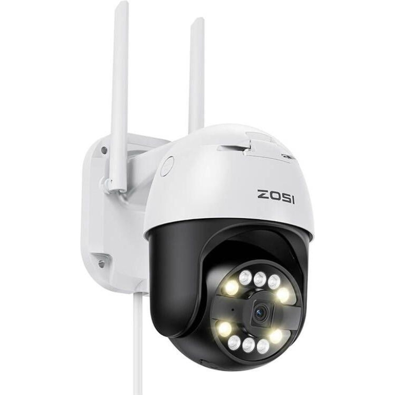Zosi IP Outdoor Camera C296 WiFi Pan Tilt 8MP Dual IP66 with 32GB microSD card