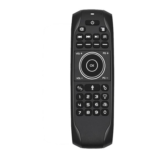 Air Mouse e Mini Teclado G7V Pro Gyro Voz Retroiluminada