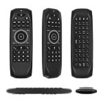 Air Mouse e Mini Teclado G7V Pro Gyro Voz Retroiluminada