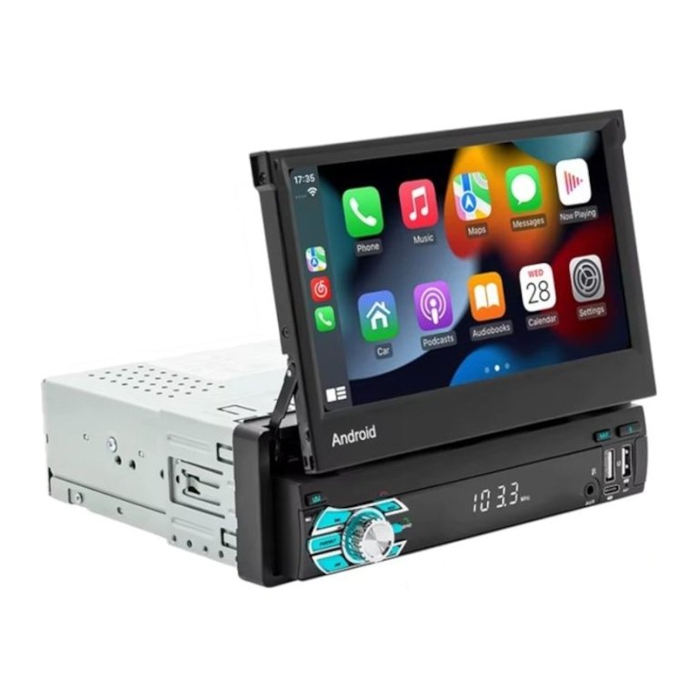 Autorádio 1 DIN SWM 9710-J LED 7 Polegadas 2GB/64GB GPS Carplay