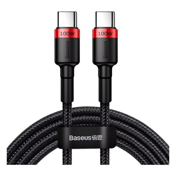Baseus Cable Cafule USB-C para USB-C PD2.0 100W 2m