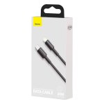 Baseus Cabo Trançado USB Tipo C para Lightning Apple 20W 1m