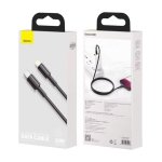 Baseus Cabo Trançado USB Tipo C para Lightning Apple 20W 1m