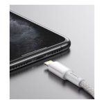 Baseus Cabo Trançado USB Tipo C para Lightning Apple 20W 1m