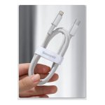 Baseus Cabo Trançado USB Tipo C para Lightning Apple 20W 1m