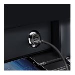 Baseus Carregador de Carro Duplo USB 3.1A Small Rice Grain