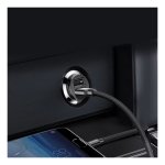 Baseus Carregador de Carro Duplo USB 3.1A Small Rice Grain