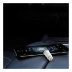 Baseus Carregador de Carro Duplo USB 3.1A Small Rice Grain