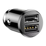 Baseus Carregador de Carro Duplo USB 3.1A Small Rice Grain