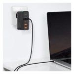 Baseus Carregador GaN2 Pro 100W 2xUSB-C+2xUSB