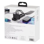 Baseus Carregador GaN2 Pro 100W 2xUSB-C+2xUSB