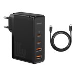 Baseus Carregador GaN2 Pro 100W 2xUSB-C+2xUSB