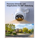 Câmara de segurança IMOU Cruiser 2 5MP WiFi 6 360º Visão Noturna branca