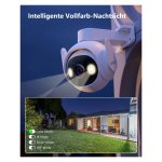 Câmara de segurança IMOU Cruiser 2 5MP WiFi 6 360º Visão Noturna branca