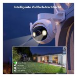 Câmara de segurança IMOU Cruiser 2 5MP WiFi 6 360º Visão Noturna branca