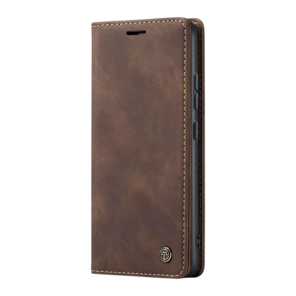 Capa livro Magnetic Wallet Xiaomi 13T / 13T Pro Castanho Oscuro