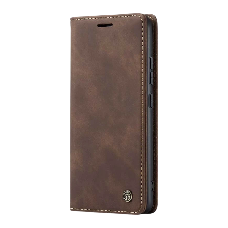Capa livro Magnetic Wallet Xiaomi 13T / 13T Pro Castanho Oscuro