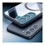 Capa rígida Magnetic Anti-Scratch Shell Samsung Galaxy S23/Transparente