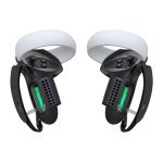 Capas de proteção com pega Kiwi Design Q1 PRO-2.2 com protetor de bateria para Meta Quest 2