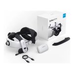 Correia BOBOVR S3 PRO com bateria e ventilação para Meta Quest 3 / Quest 3S - Acessório para óculos VR
