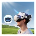 Correia BOBOVR S3 PRO com bateria e ventilação para Meta Quest 3 / Quest 3S - Acessório para óculos VR