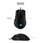 Corsair IRONCLAW RGB USB 18000 DPI - Rato para Jogos