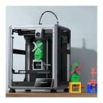 Creality K1 SE - Alta velocidade 600mm/s, Tamanho de impressão 220x220x250mm, Arrefecimento rápido - Impressora 3D FDM