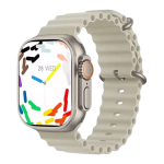 DT NO.1 V9 Ultra 2 Prateado Smartwatch