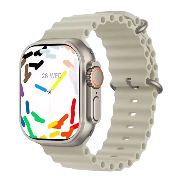 DT NO.1 V9 Ultra 2 Prateado Smartwatch