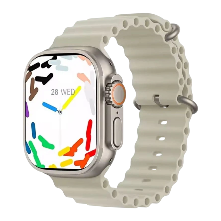 DT NO.1 V9 Ultra 2 Prateado Smartwatch