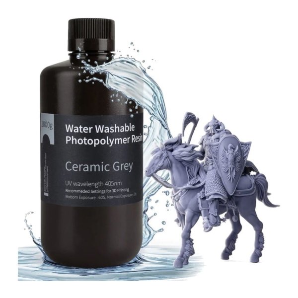 ELEGOO Resina Lavável em Água Cor Para Impressoras 3D de Resina LCD - 1Kg