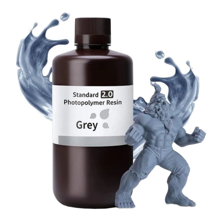 ELEGOO Resina Standard v2.0 Cor Para Impressoras 3D de Resina LCD - 1Kg