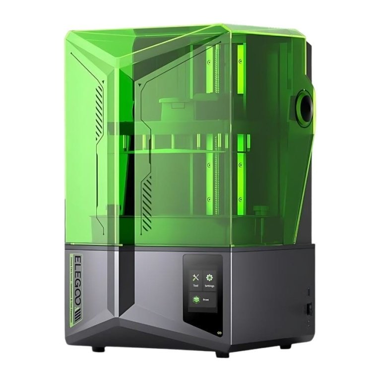 Elegoo Saturn 4 Mono LCD HD - 12K - Alta Velocidade Tamanho de impressão 218x220x122mm Sensor inteligente - Impressora 3D de resina