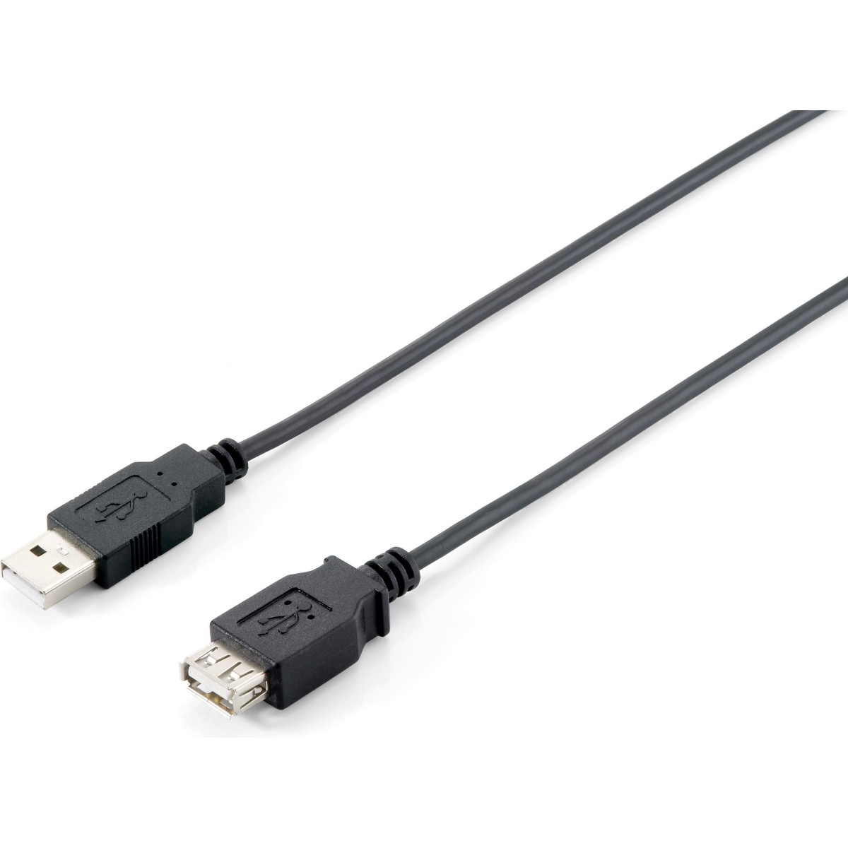 equip USB 2.0 extension A->A 180cm S/B black