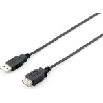 equip USB 2.0 extension A->A 180cm S/B black
