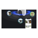 EZVIZ H8c 2K 2K Câmara de Segurança