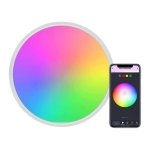 Gosund LB12 300mm RGB WiFi/Bluetooth - Candeeiro de teto inteligente