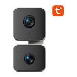 Gosund PC12 Lente Dual 4MP WiFi Branco Câmara de Segurança