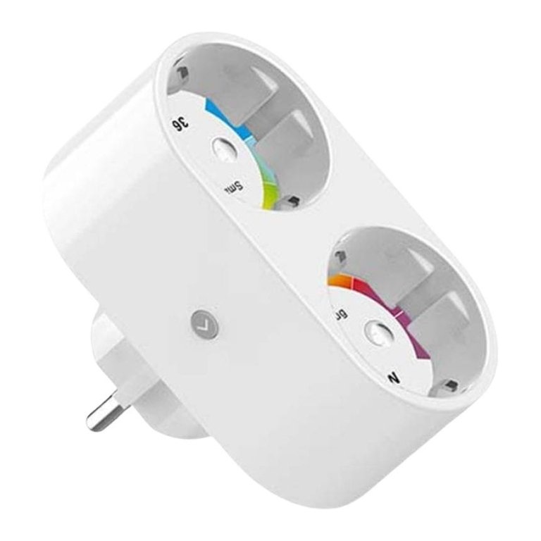 Gosund SP211 3680 W 16 A Wi-Fi 2,4 GHz Dupla - Ficha Inteligente