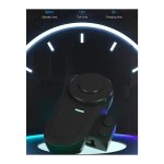 Hysnox X2 Bluetooth 5.0 - Intercomunicador para motociclos