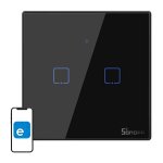Interruptor de toque Sonoff T3 2C WiFi