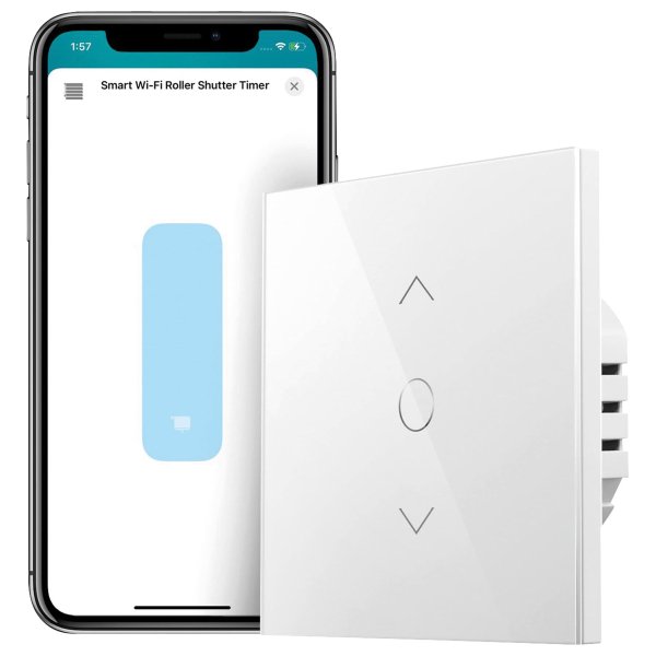 Interruptor Inteligente para Cortinas WiFi Meross MRS100HK(EU) (HomeKit)
