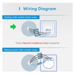 Interruptor Inteligente para Cortinas WiFi Meross MRS100HK(EU) (HomeKit)