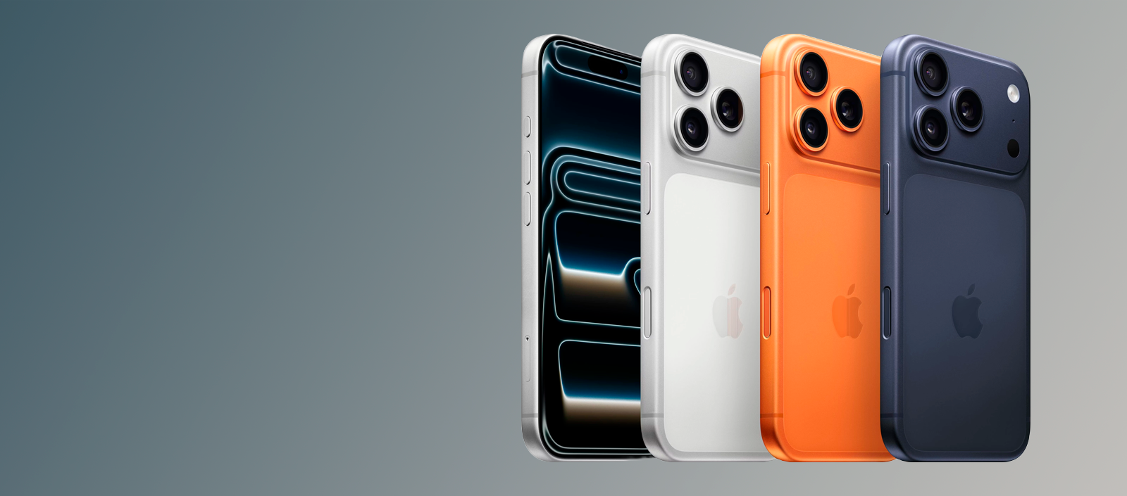 Promoção do novo iPhone 17 em várias cores e capacidades