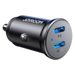 Joyroom JR-CCN06 Dual USB-C Mini Metal - Carregador de carro