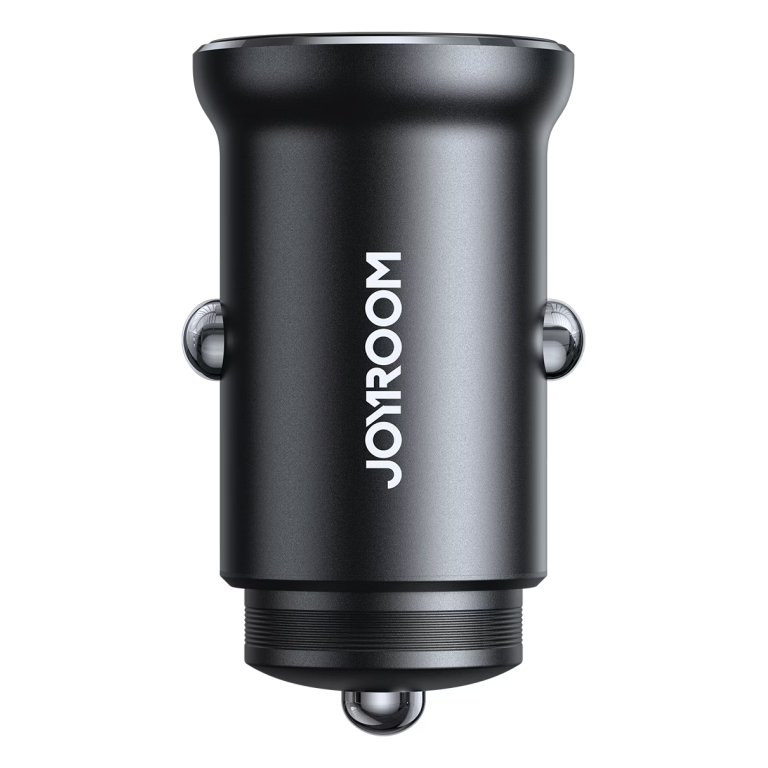Joyroom JR-CCN06 Dual USB-C Mini Metal - Carregador de carro