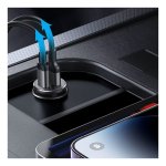 Joyroom JR-CCN06 Dual USB-C Mini Metal - Carregador de carro