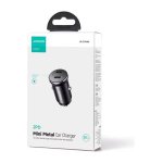 Joyroom JR-CCN06 Dual USB-C Mini Metal - Carregador de carro