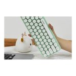 Kit Teclado/Rato MOFII Bean 2.4G Verde/Branco