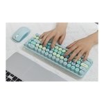 Kit Teclado/Rato MOFII Bean 2.4G Verde